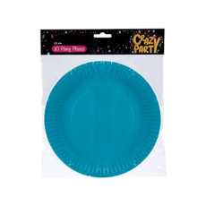 Party Plates 10's - Blue 23cm